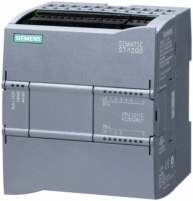 6ES7211-1BE40-0XB0 ПЛК Siemens Simatic S7-1200, CPU 1211C